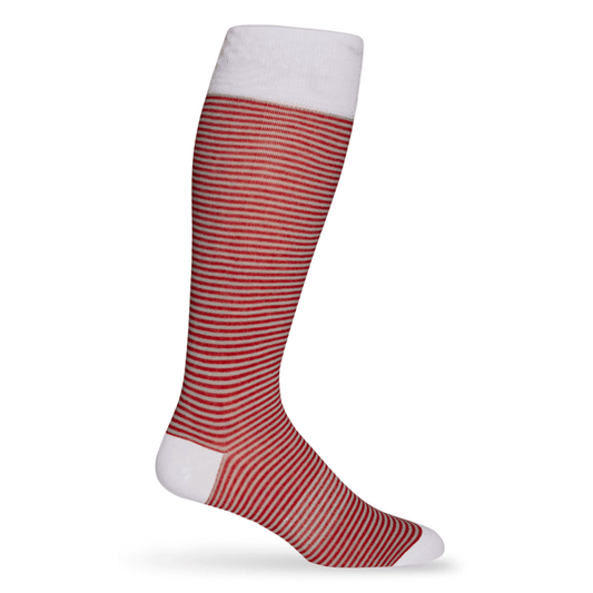 Crimson - Mini Stripe SocksTeam ColorwaysTorqelo.com