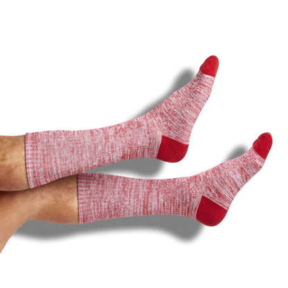 Crimson / White Casual Socks 4 PackTeam ColorwaysTorqelo.com