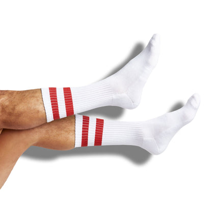 Crimson / White Casual Socks 4 PackTeam ColorwaysTorqelo.com