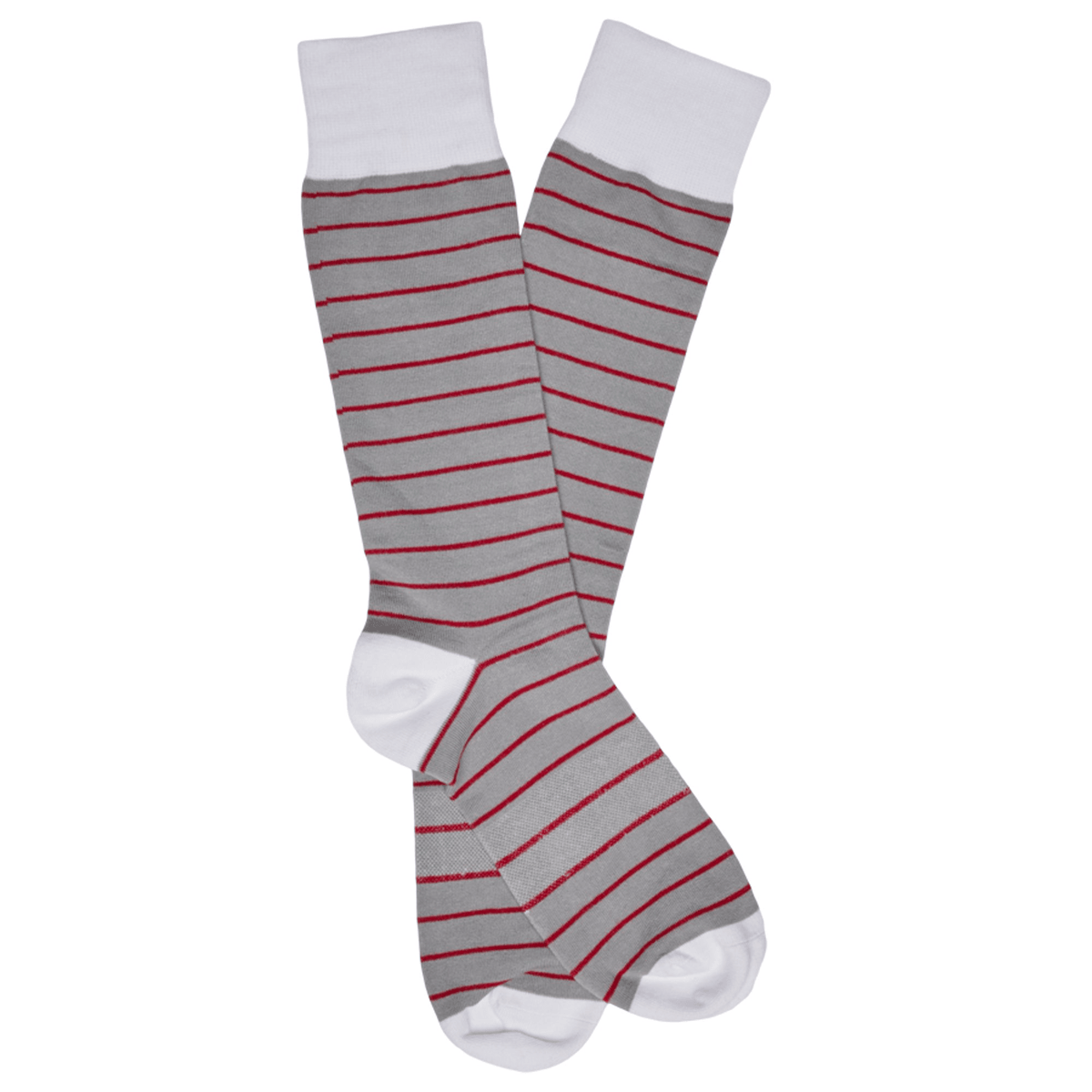 Crimson - Wide Stripe SocksTeam ColorwaysTorqelo.com