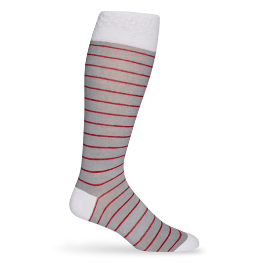 Crimson - Wide Stripe SocksTeam ColorwaysTorqelo.com