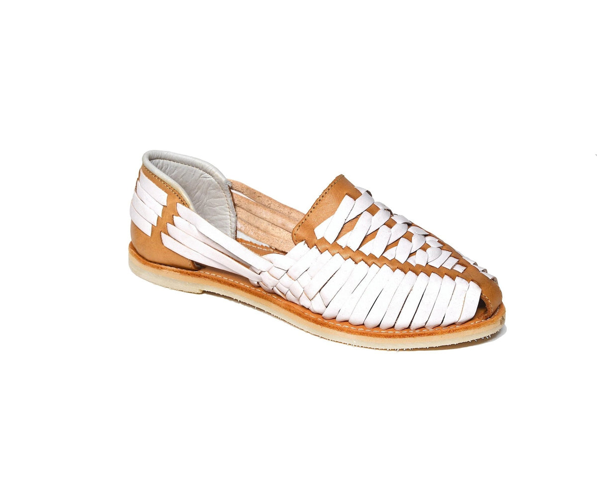 Cross Woven Huarache HorchataHuarachesTorqelo.com