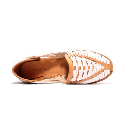 Cross Woven Huarache HorchataHuarachesTorqelo.com