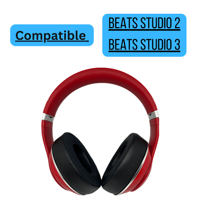 CS Cooling Gel Ear Pad Cushions for Beats Studio 2 | 3 Headphones BlackEar PadsTorqelo.com