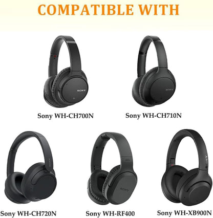 CS Cooling Gel Ear Pad Cushions for Sony Headphones WH-CH710N | CH700N | CH720N | XB900N | WH-RF400Ear Pad CushionsTorqelo.com
