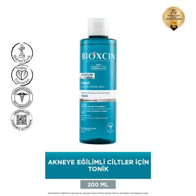 Bioxcin Acnium: Clinically Tested Vegan Acne Toner - Reduce Breakouts & Improve Skin Clarity with Facial Toner for Acne-Prone Skin, 200ML by Beauty Care Bag