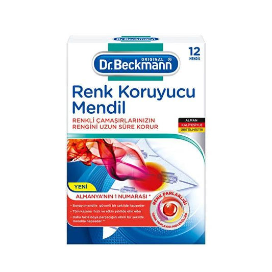 Dr. Beckmann Color Catcher Sheets - Ultimate Laundry Color Protection, Prevents Bleeding & Color Run - Mixed Wash Solution with Absorbent Laundry Sheets by Beauty Care Bag