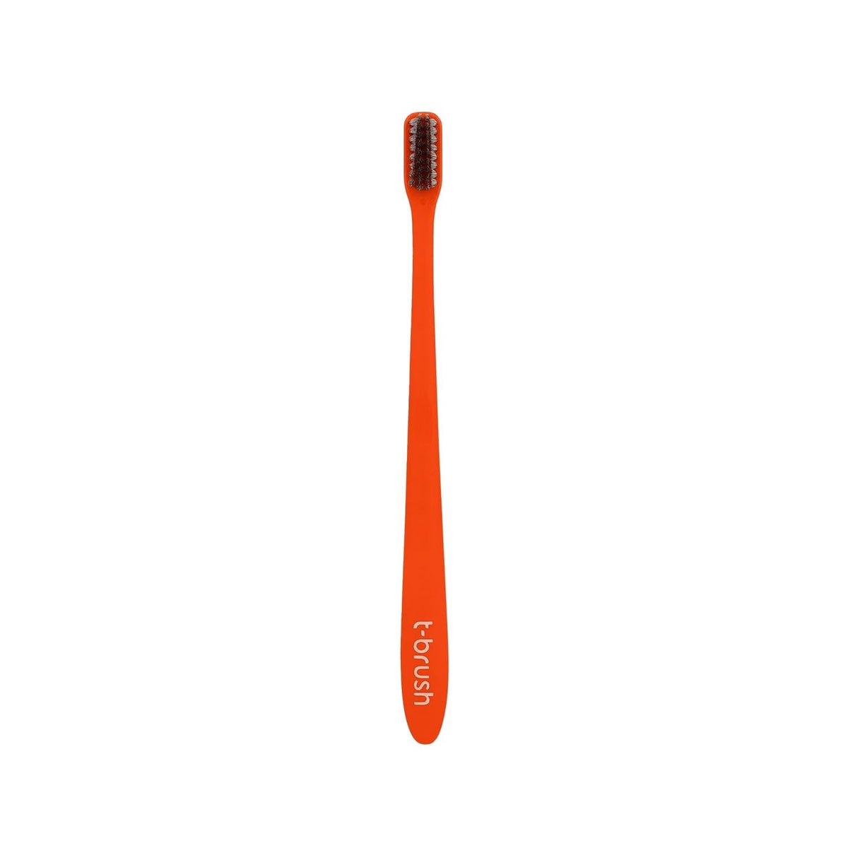 T-Brush Biodegradable Toothbrush Medium Hardness Red - Eco-Friendly Oral Care by Beauty Care Bag