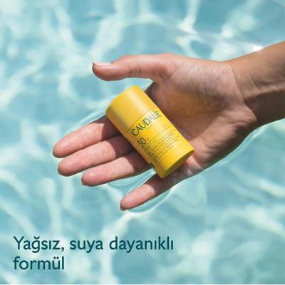 Caudalie Vinosun Protect SPF 50 Sunscreen Stick: Invisible, Vegan & Fragrance-Free High Protection for Face, Lips & Sensitive Skin by Beauty Care Bag