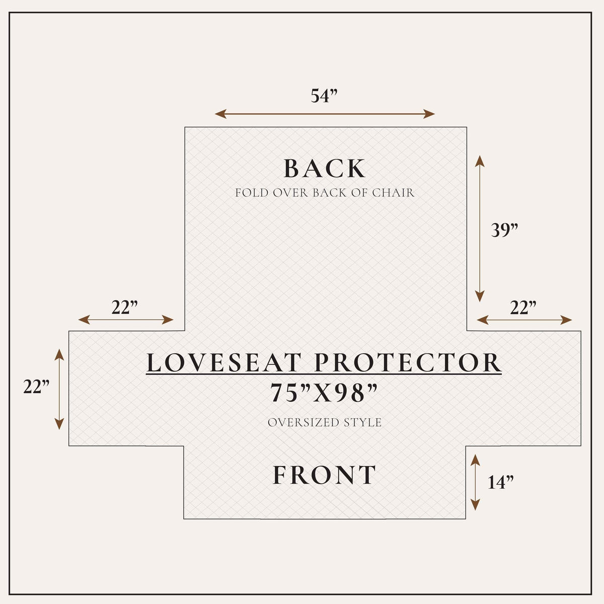 Reversible Furniture Protector - Langdon Collection by Great Bay Home