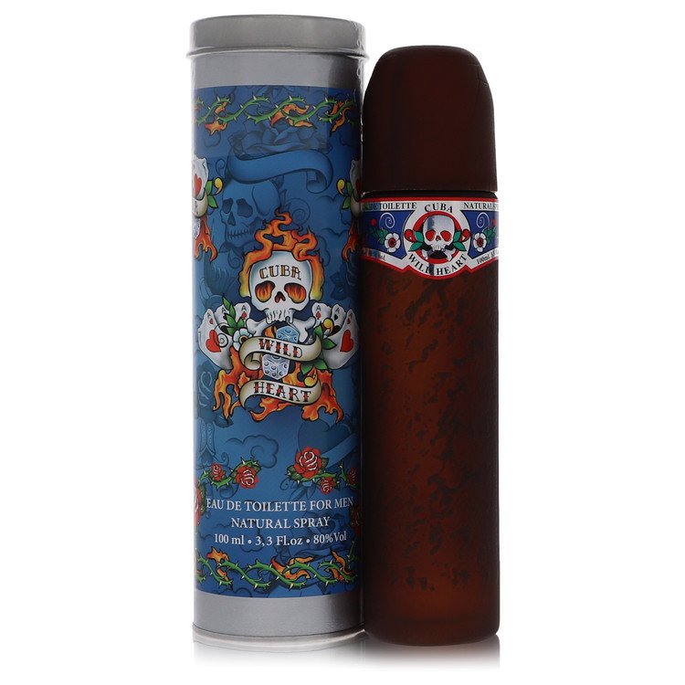 Cuba Wild Heart by Fragluxe Eau De Toilette Spray 1.17 oz for Men by Avera Group