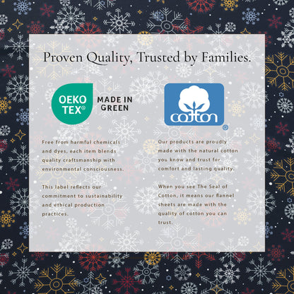 Turkish Cotton Flannel Sheet - Lakeview Collection by Great Bay Home