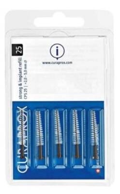 Curaprox CPS 25 Interdental Brush for Tight Spaces 5-Pack by Beauty Care Bag