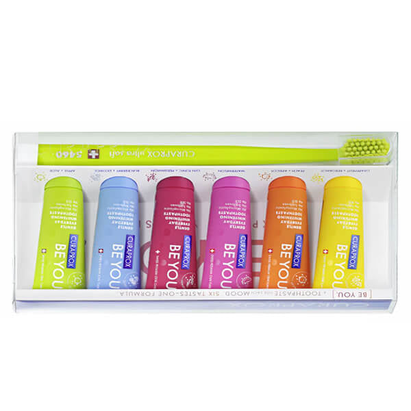 Curaprox Be You Whitening Toothpaste Mixed Set 6-Pack by Beauty Care Bag