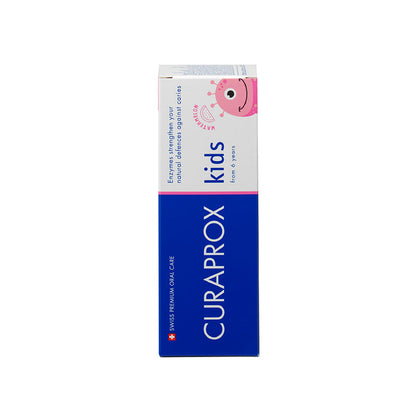 Curaprox Enzycal Kids Watermelon Toothpaste for Ages 6+ 60 ml by Beauty Care Bag