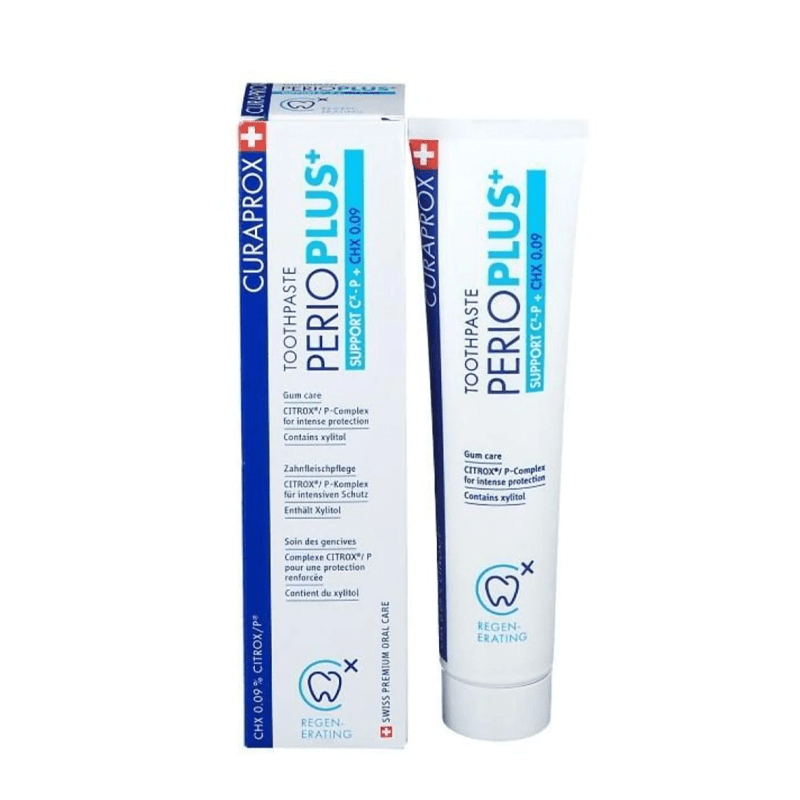 Curaprox Perio Plus Support CHX 0.09 Toothpaste 75 mlOral CareTorqelo.com