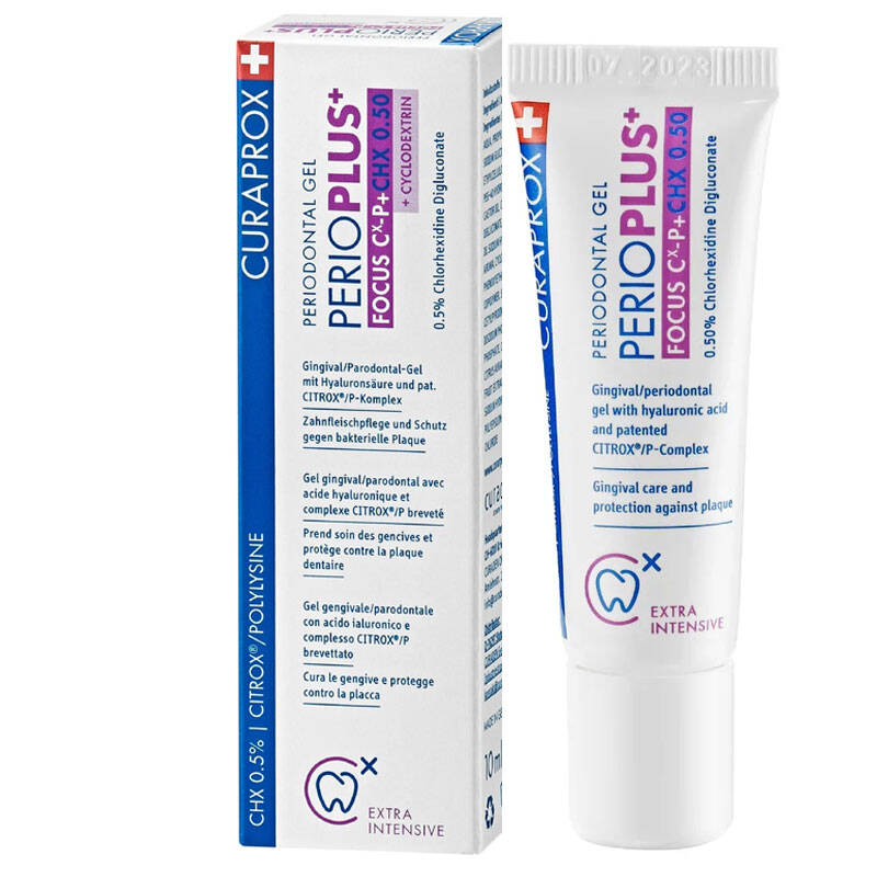 Curaprox Perio Plus+ Focus Gel Targeted Oral Care 10 ml by Beauty Care Bag