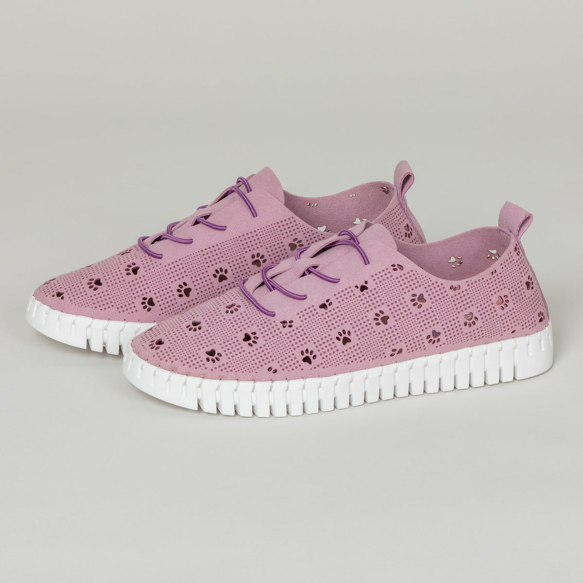Cut-Out Paw Print Casual SneakersCasual Sneaker & Slip-onTorqelo.com