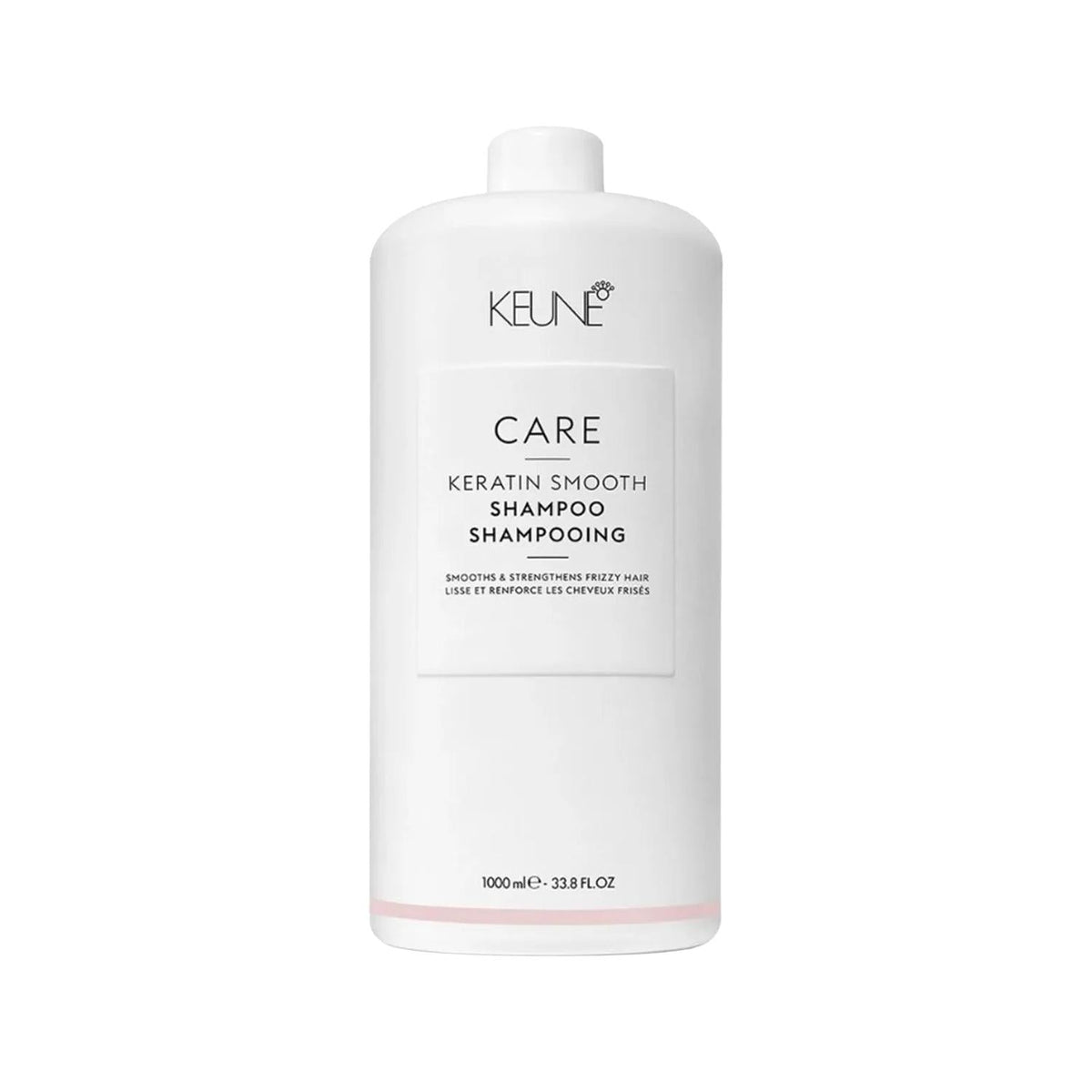 Keune Keratin Smooth Smoothing Hair Cream 1000ml - Repairs & Strengthens Hair, Reduces Frizz by Beauty Care Bag