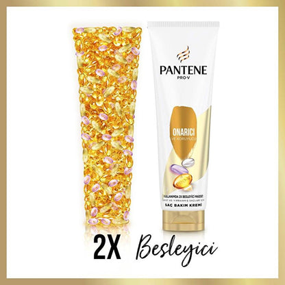 Pantene Pro-V Hair Care Cream - Repairing Damage, Nourishing & Sustainable by Beauty Care Bag