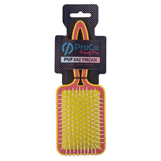 ProCo Beauty Pro Puf: Detangling Hair Brush for Wet & Dry Hair - Gentle Scalp Massage, Smooth & Shiny Hair by Beauty Care Bag