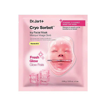 Dr. Jart+ Cryo Sorbet Icy Face Mask for Cooling Hydration by Beauty Care Bag