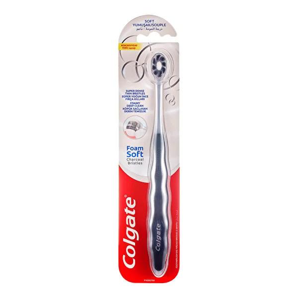 Colgate FoamSoft charcoal manual toothbrush