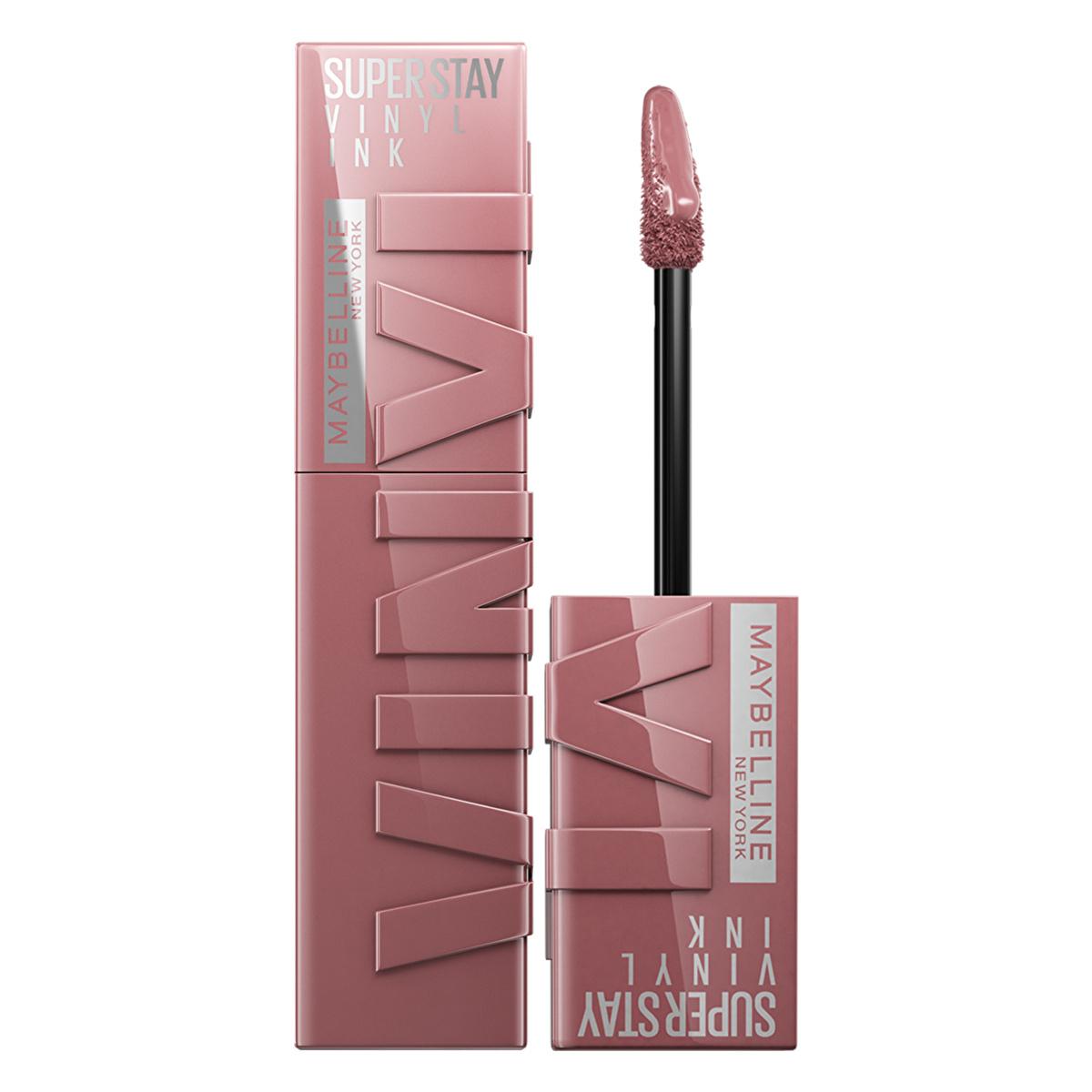 Maybelline New York Super Stay Vinyl Ink Liquid Lipstick - Long-Lasting High Shine Lip Color by Beauty Care Bag