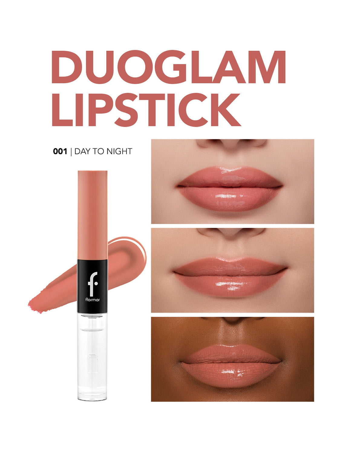 Flormar Duoglam High Pigment Liquid Lipstick & Gloss by Beauty Care Bag