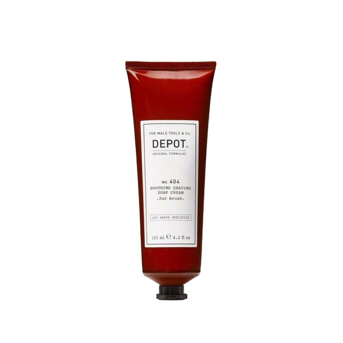 Depot No. 404 Soothing Shaving Cream for Sensitive Skin - 125ml, Men's Grooming Product by Beauty Care Bag