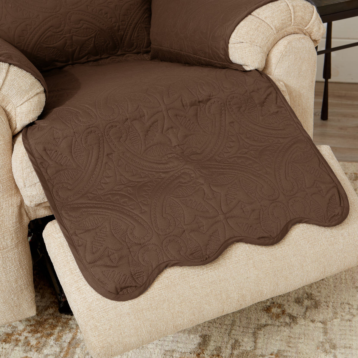 Medallion Solid Furniture Protector - Elenor Collection by Great Bay Home