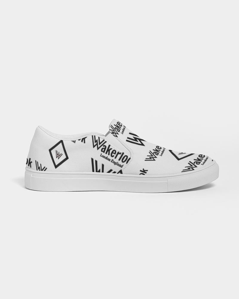 Wakerlook Men's Slip-On Canvas Shoe by Sky Blue Saffron