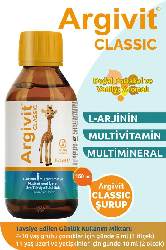 Argivit Multivitamin Syrup - Boosts Overall Health & Fills Nutritional Gaps - 150ml by Beauty Care Bag