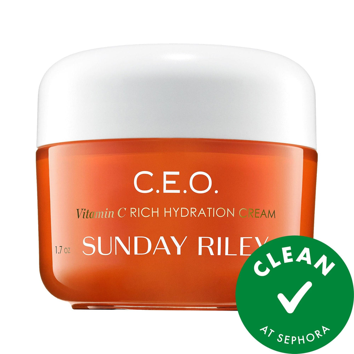 Sunday Riley C.E.O. Vitamin C Brightening Moisturizer: Hydrating Facial Cream for Anti-Aging, Uneven Skin Tone & Pollution Protection - Tetrahexyldecyl Ascorbate by Beauty Care Bag