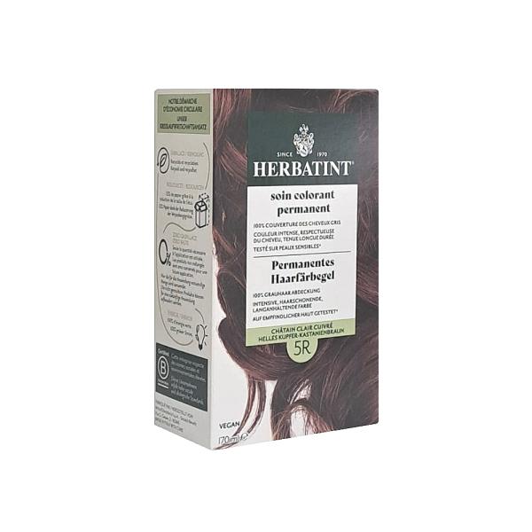Herbatint Light Copper Chestnut Hair Color 5R 170 ml by Beauty Care Bag