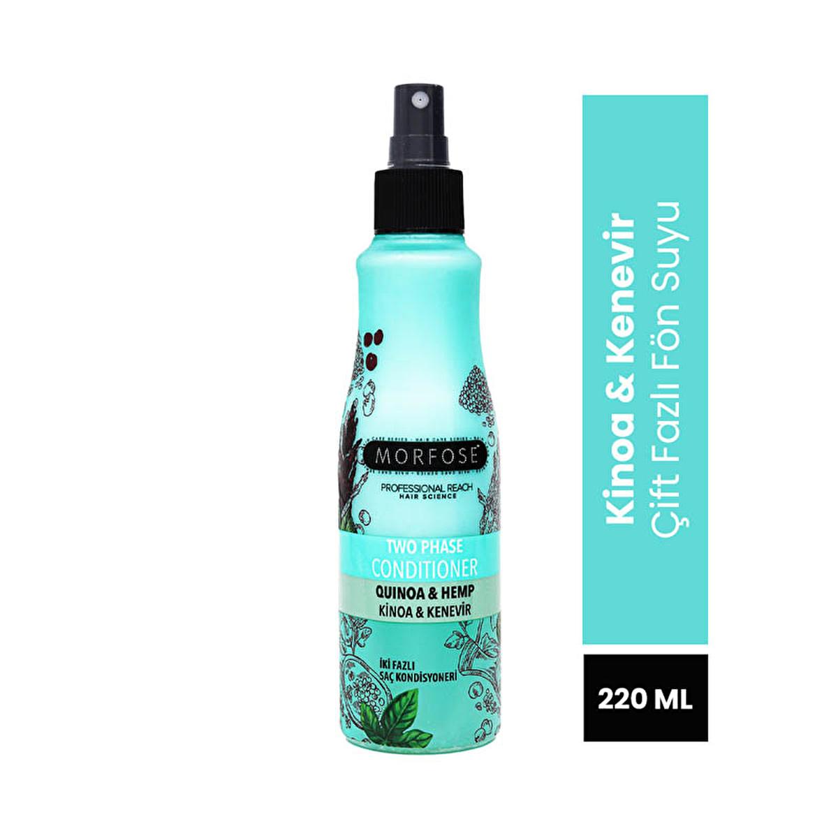 Morfose Quinoa & Hemp Leave-in Hair Serum - Nourishes & Protects Hair, 7.44 fl oz by Beauty Care Bag