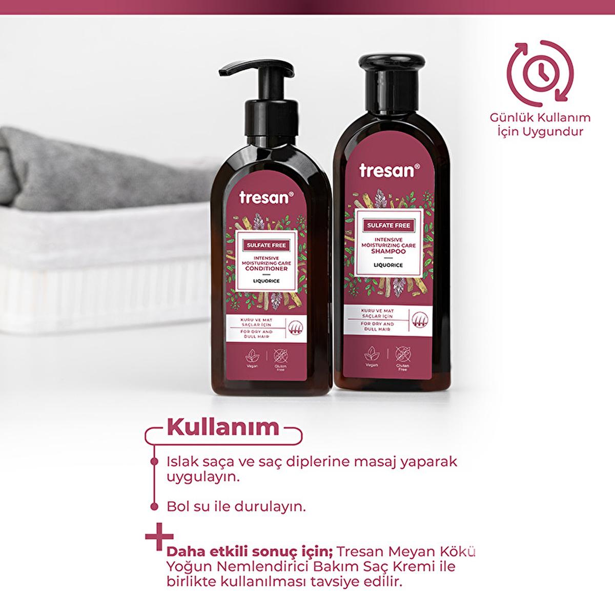 Tresan sulfate-free shampoo with licorice root extract, 10.14 fl oz