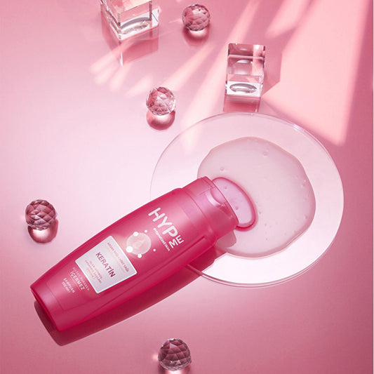 Hyp Me sulfate-free repairing shampoo with keratin and argan oil