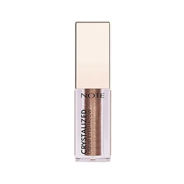 Note Cosmetics Crystalized Liquid Eyeshadow: High Pigment, Long Lasting, Crease-Resistant Metallic & Matte Eye Color by Beauty Care Bag