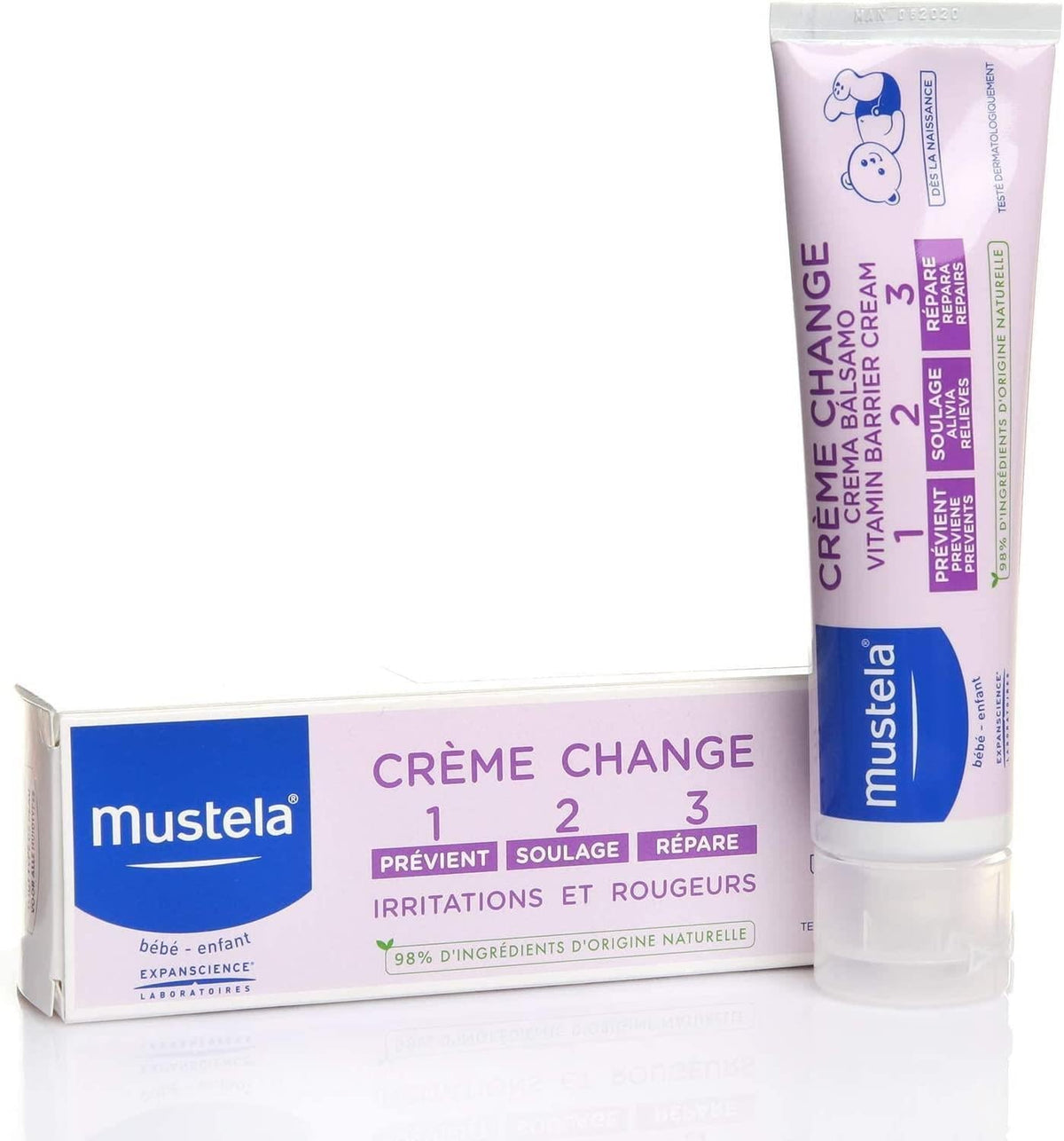 Mustela Vitamin Barrier diaper cream for newborns