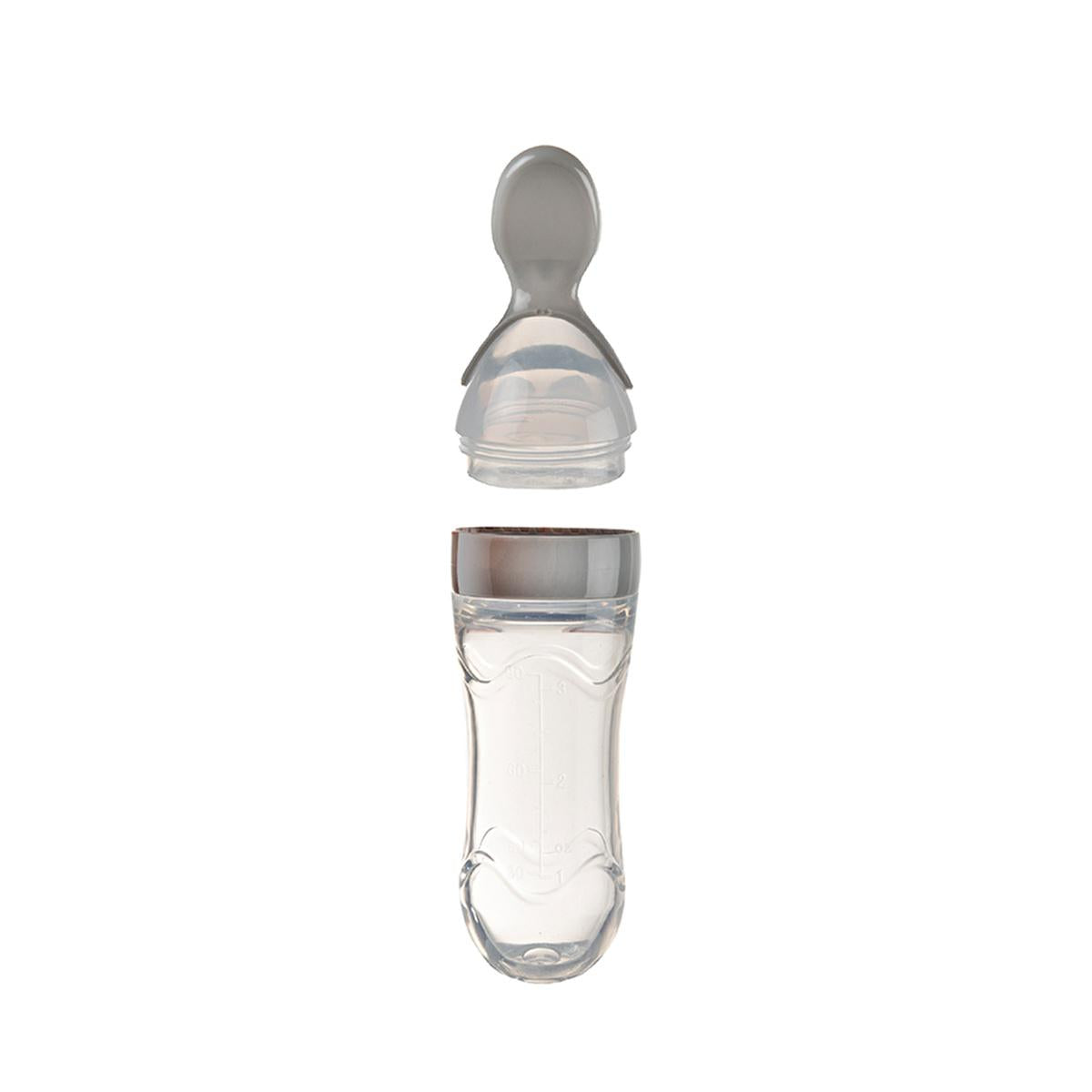 Babyjem Baby Squeeze Spoon - BPA-Free, One-Handed Feeding, Silicone Baby Feeding Utensils, Baby Feeding Accessories, Baby Feeding Spoon by Beauty Care Bag