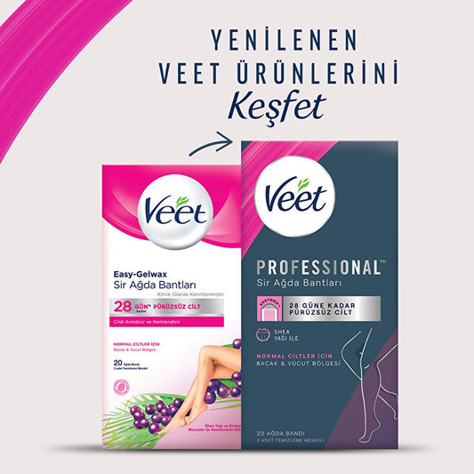 Veet Professional wax strips, 20 count – view 2