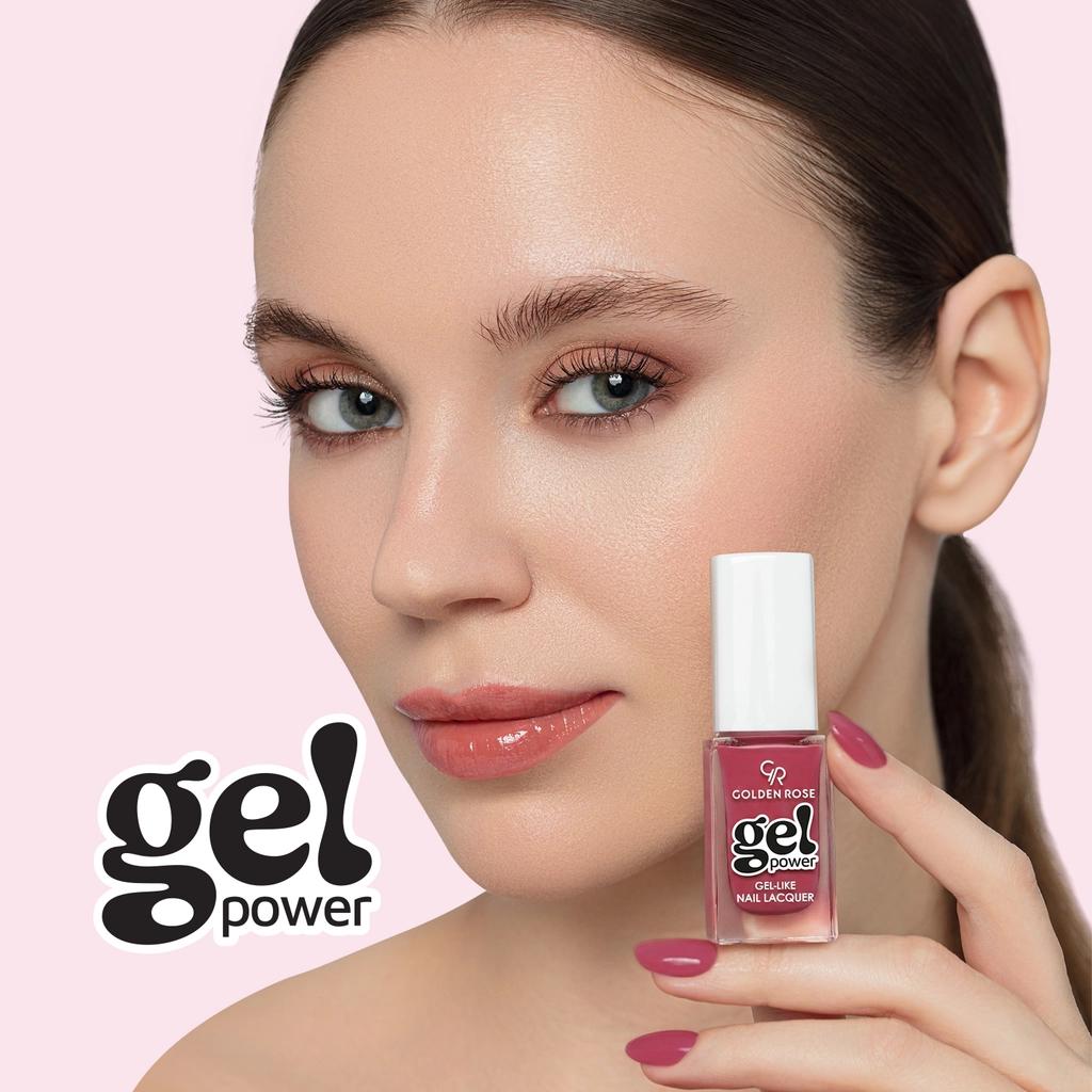 Golden Rose Power Gel Like Nail Polish No 15 High Shine by Beauty Care Bag