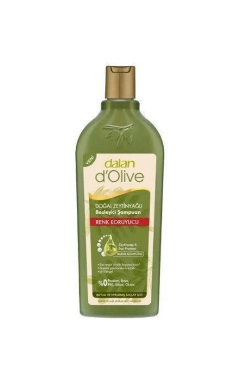 Dalan D'olive Color Protect Shampoo for Vibrant Hair 400ml by Beauty Care Bag