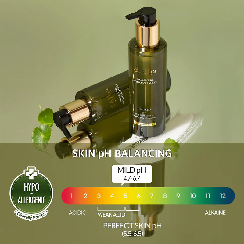 Dalba Balancing Vegan Cleanser Gentle Face Wash 200 ml by Beauty Care Bag