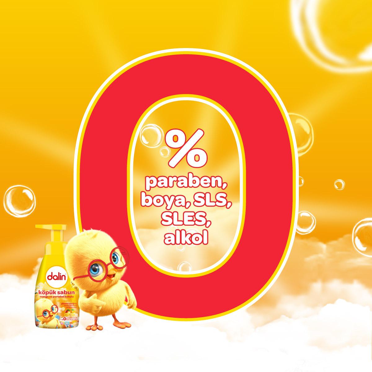 Dalin Mango and Orange scented Foam Soap - Gentle, Hypoallergenic Hand Soap for Sensitive Skin - 6.76 fl ozSoapTorqelo.com