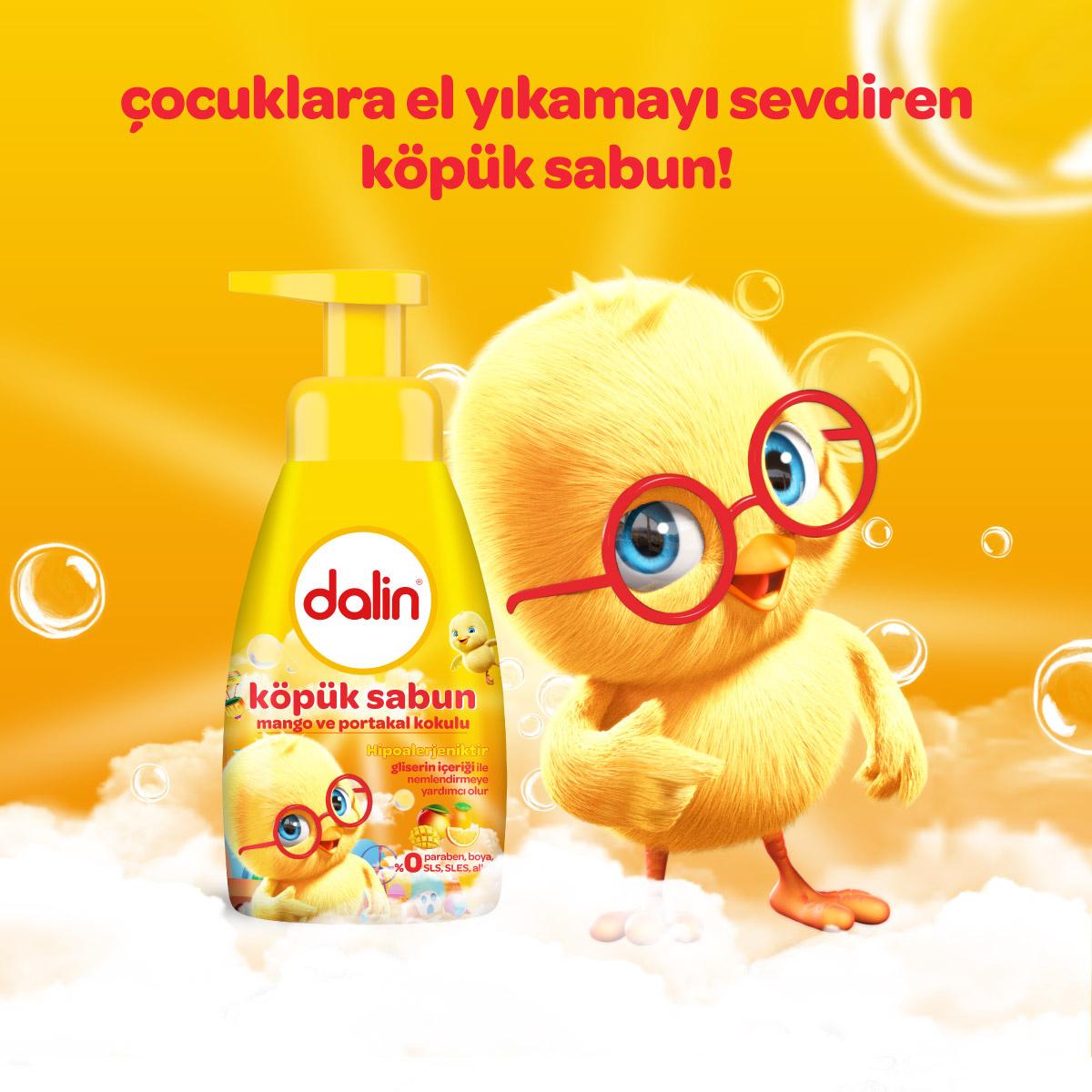 Dalin Mango and Orange scented Foam Soap - Gentle, Hypoallergenic Hand Soap for Sensitive Skin - 6.76 fl ozSoapTorqelo.com