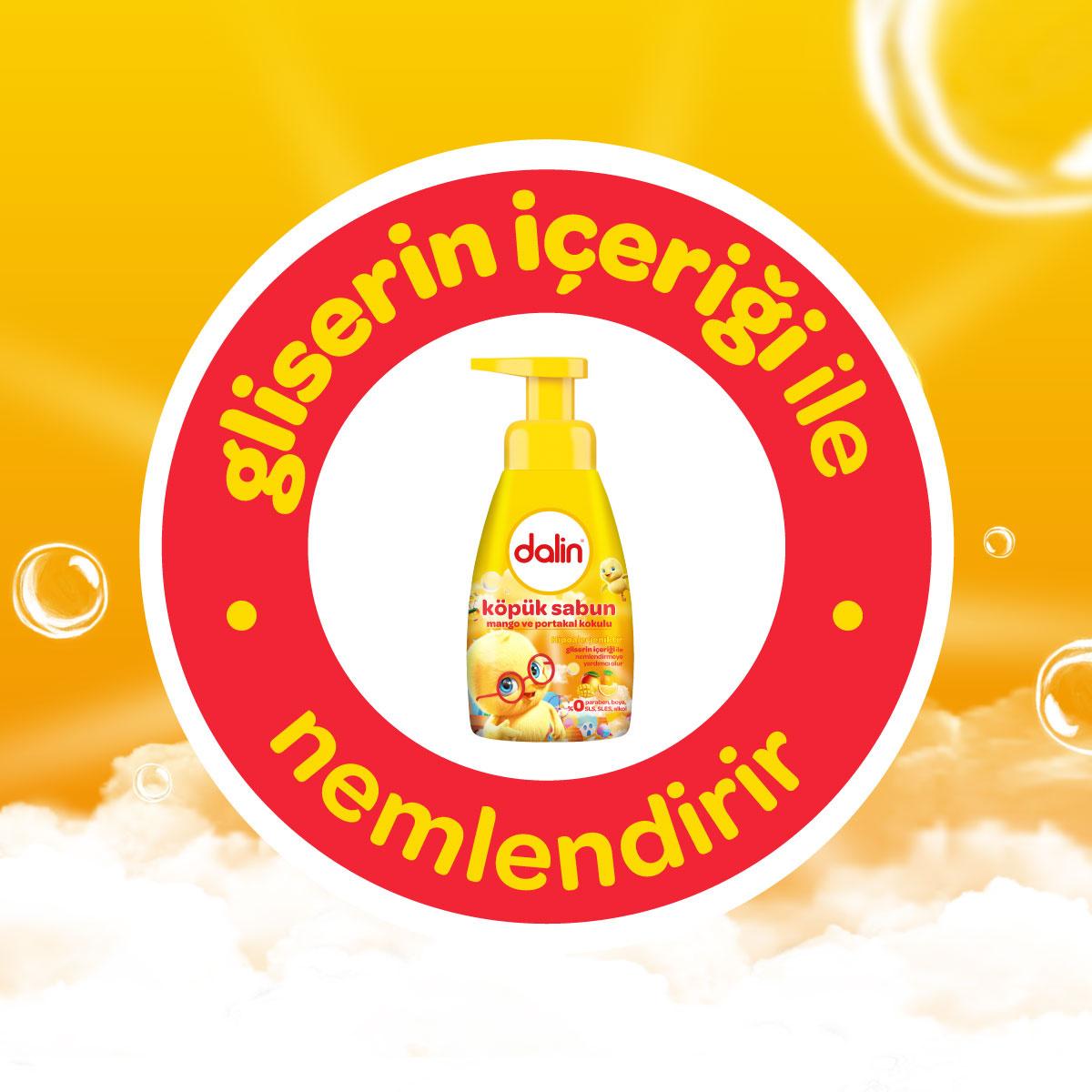 Dalin Mango and Orange scented Foam Soap - Gentle, Hypoallergenic Hand Soap for Sensitive Skin - 6.76 fl ozSoapTorqelo.com