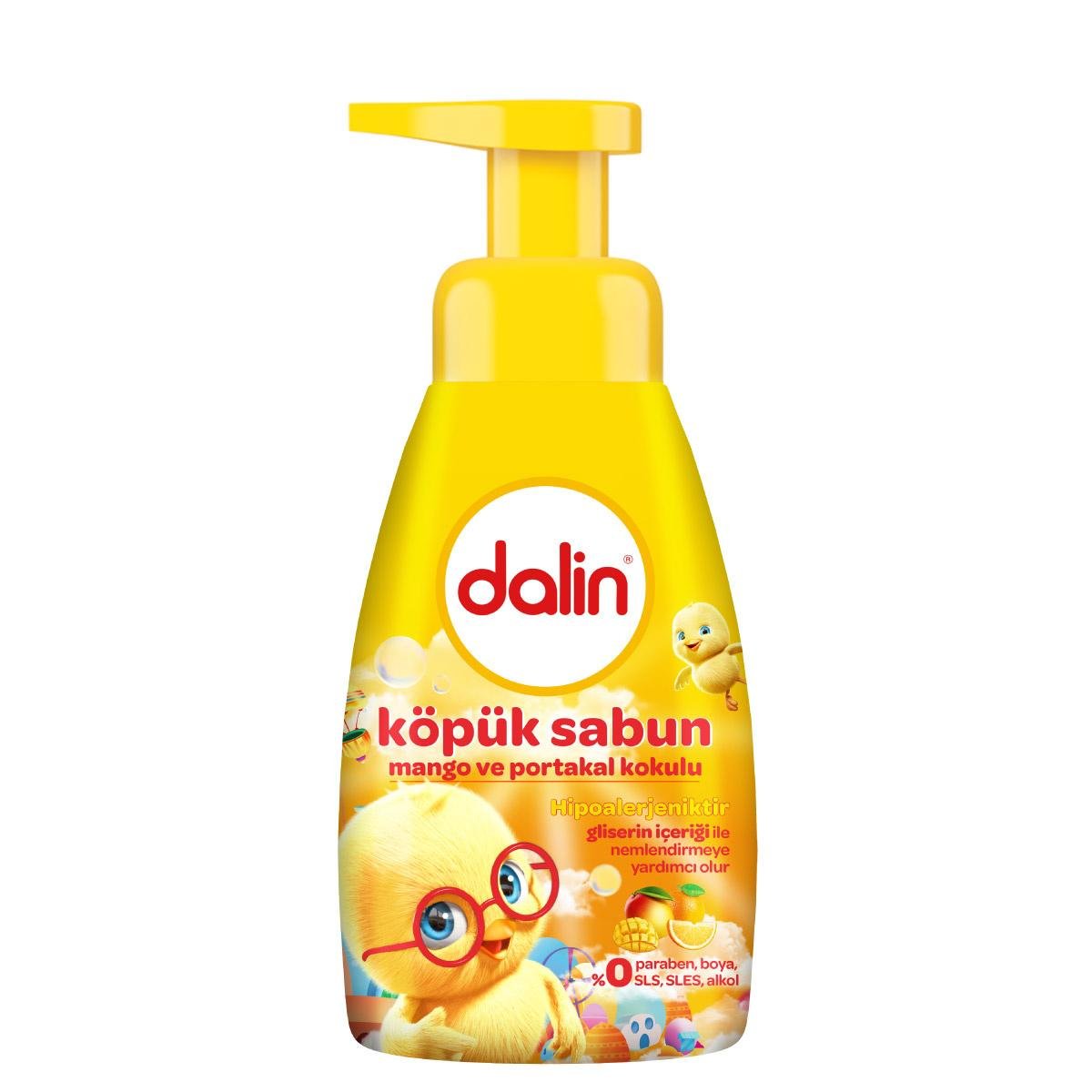 Dalin Mango and Orange scented Foam Soap - Gentle, Hypoallergenic Hand Soap for Sensitive Skin - 6.76 fl ozSoapTorqelo.com