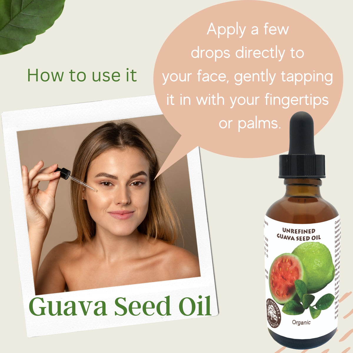 Guava Seed Oil (organic, cold pressed, unrefined) by Yellow Poppy